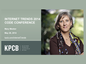 12 Important Mobile Statistics from Mary Meeker’s Presentation